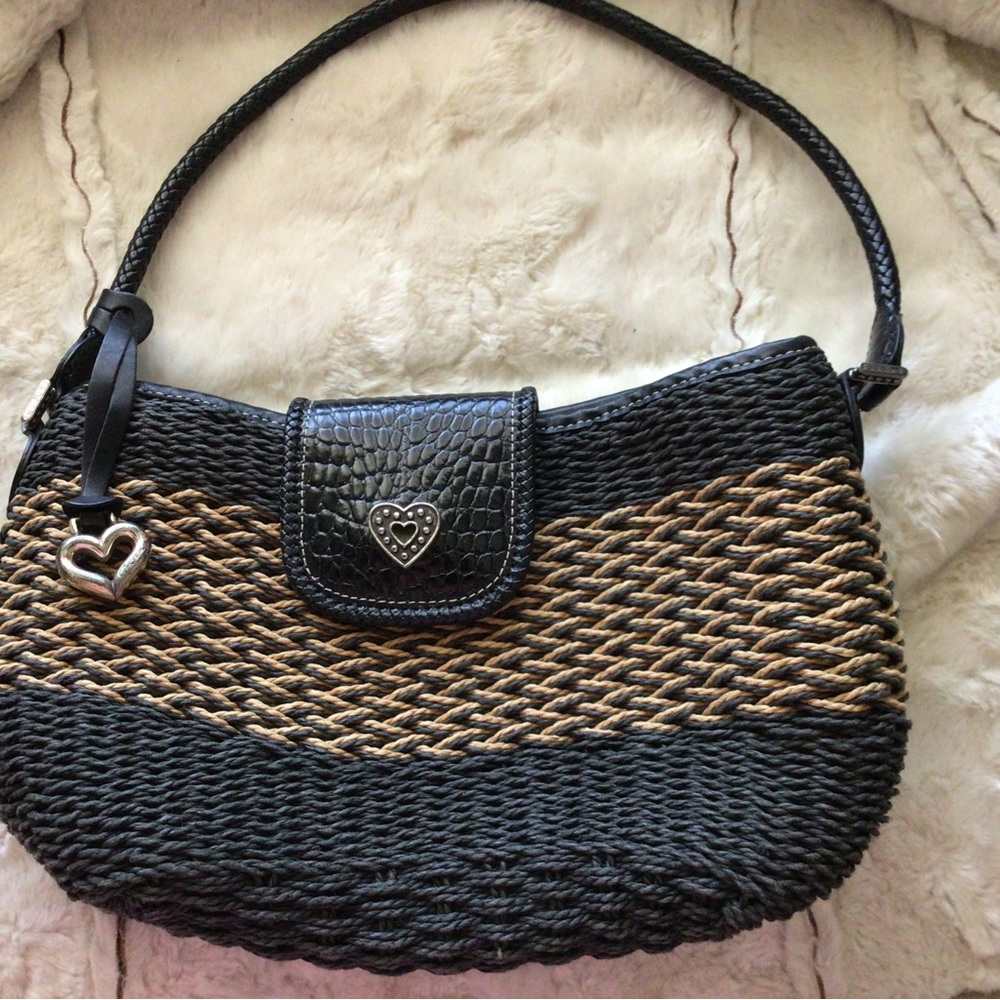 Brighton straw handbag.